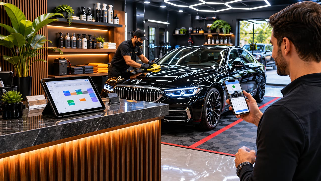 汽車美容預約表怎麼做？Excel、Google 表單與預約系統完整比較