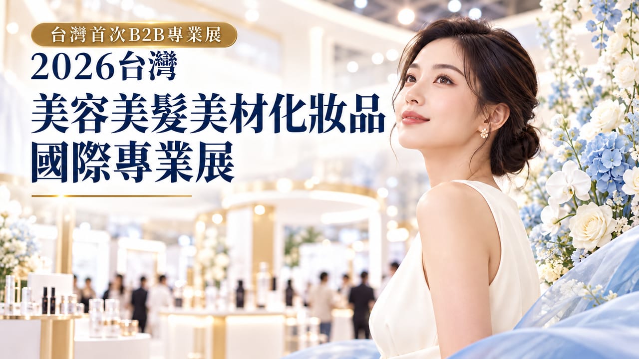 2026台灣美容美髮美材化妝品國際專業展攻略｜時間、地點、索票與展區重點